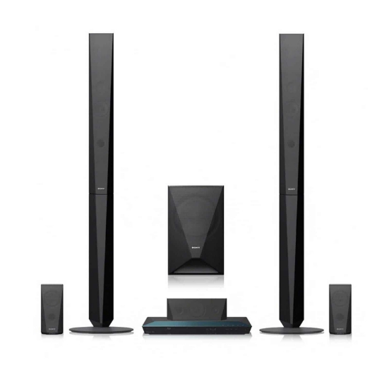 Imagine Sistem Home Cinema 5.1 cu Blu-ray 3D Sony BDVE4100
