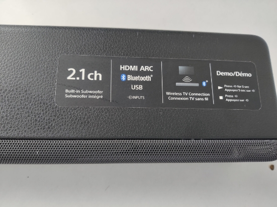 Imagine Soundbar SONY HT-SF200, 2.1, 80W, Bluetooth, Dolby, negru