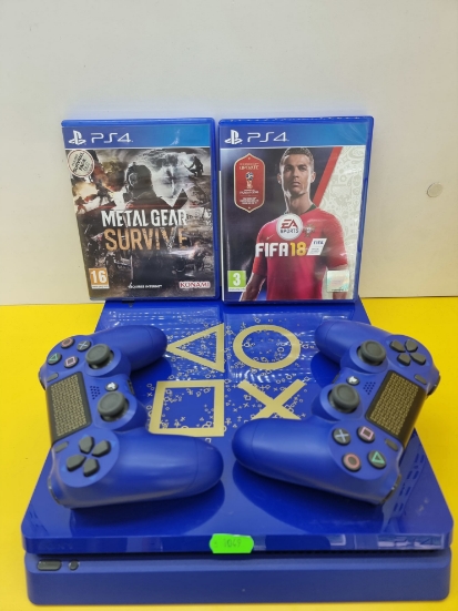 Imagine Play Station 4 Slim (500) + 2 jocuri cadou