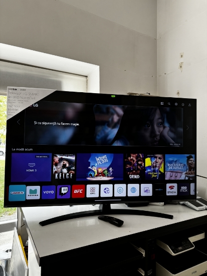 Imagine NanoCell Smart LG 55NANO763QA, Ultra HD 4K, HDR, 139cm