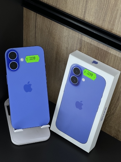 Imagine IPhone 16 128GB Bat 100%, 2cicluri