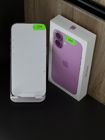 Imagine IPhone 16 128GB Bat 100%, 0cicluri Produs Nou desigilat