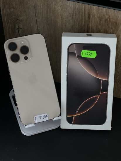 Imagine IPhone 16 PRO 256GB Desert bat.100% 77cc.