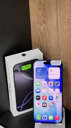 Imagine IPhone 16 PRO 256GB Baterie 100% 