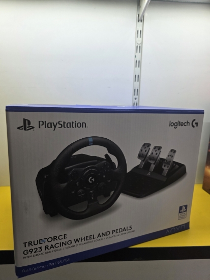 Imagine Logitech G923 Volan+Pedale+Schimbator Garantie 12 Luni (Ca Nou)