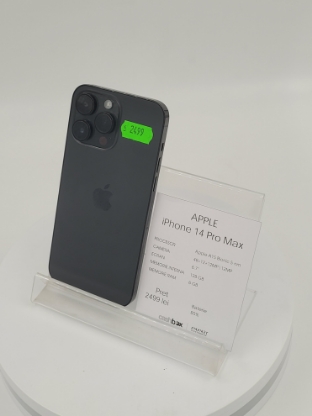 Imagine IPhone 14 Pro Max (128GB) Baterie 85%