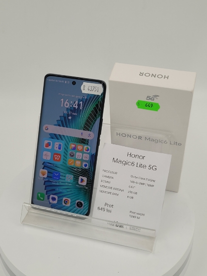 Imagine Honor Magic 6 Lite 5G 256GB