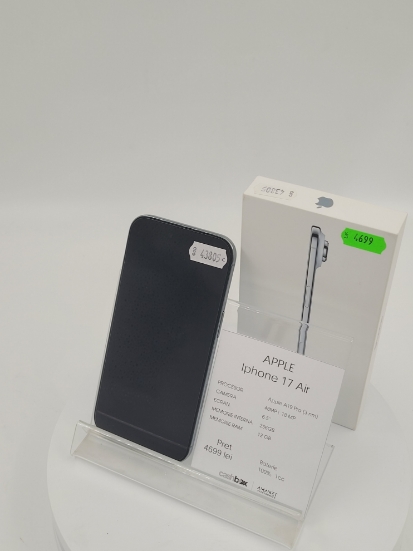 Imagine IPhone 17 Air 256GB Sky Blue baterie 100% 1CC