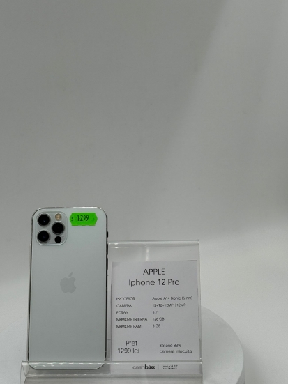 Imagine IPhone 12 PRO (128) 83% camera inlocuita original Apple