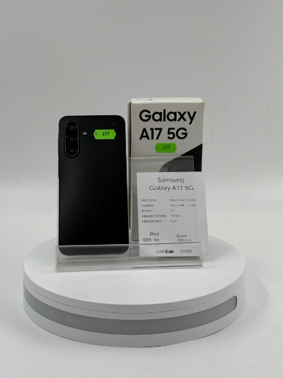 Imagine Samsung Galaxy A17 128GB baterie 100% 6 cicluri