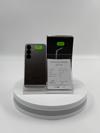 Imagine Samsung Galaxy S25 128GB baterie:100% 186CC