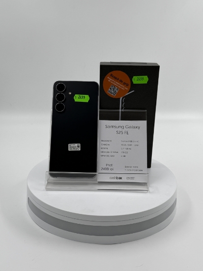 Imagine Samsung Galaxy S25 FE 5G 256GB baterie 100 1 ciclu