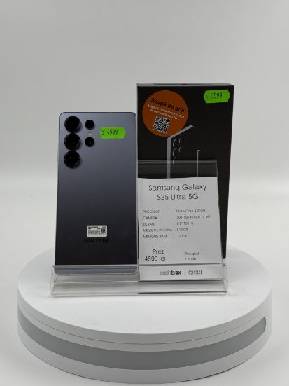 Imagine Samsung Galaxy S25 Ultra 5G 512GB 100% 1 ciclu