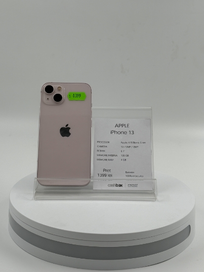 Imagine IPhone 13 (128GB)  baterie100% inlocuita