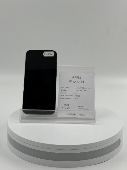 Imagine IPhone 14 128GB BAT 100% inlocuita