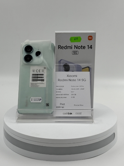 Imagine Xiaomi Redmi Note 14 5G 256GB Nou