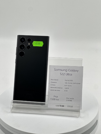Imagine Samsung Galaxy S22 Ultra 5G 128GB 8GB RAM 