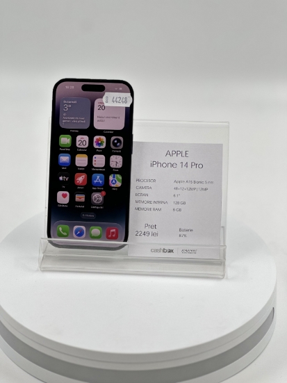 Imagine IPhone 14 PRO (128GB) Baterie 87%