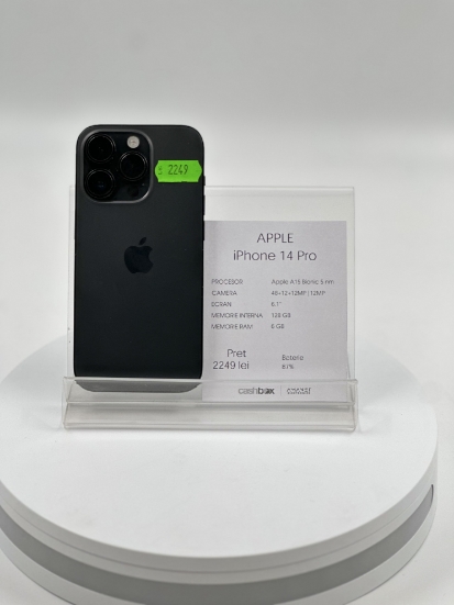 Imagine IPhone 14 PRO (128GB) Baterie 87%