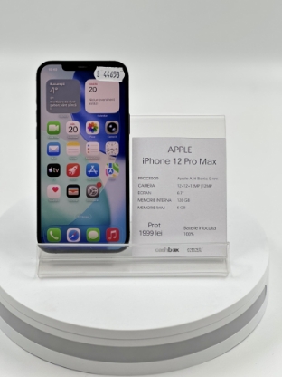Imagine IPhone 12 Pro Max (128) 100 baterie Inlocuita