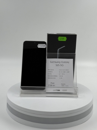 Imagine Samsung Galaxy S25 128GB baterie 100% 1 ciclu