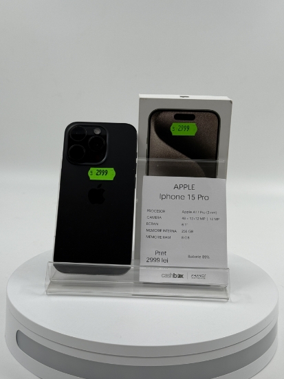 Imagine IPhone 15 Pro 256 GB 89%