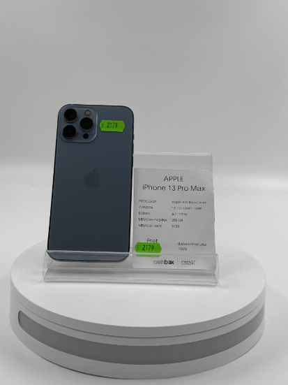Imagine IPhone 13 PRO MAX (256GB) BAT 100%, inlocuita