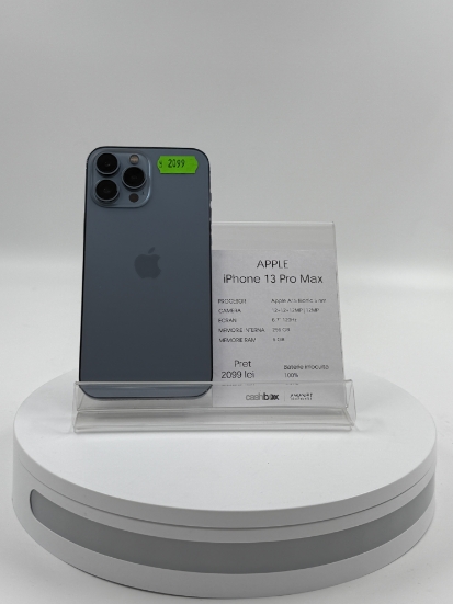 Imagine IPhone 13 PRO MAX (256GB) BAT 100%, baterie inlocuita