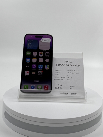 Imagine IPhone 14 Pro Max (256GB) Baterie 85%