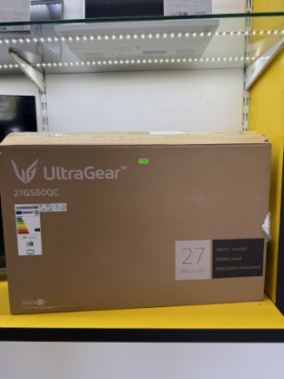 Imagine Monitor Gaming Curbat LED VA LG UltraGear 27GS60QC-B 27'' QHD 180 Hz