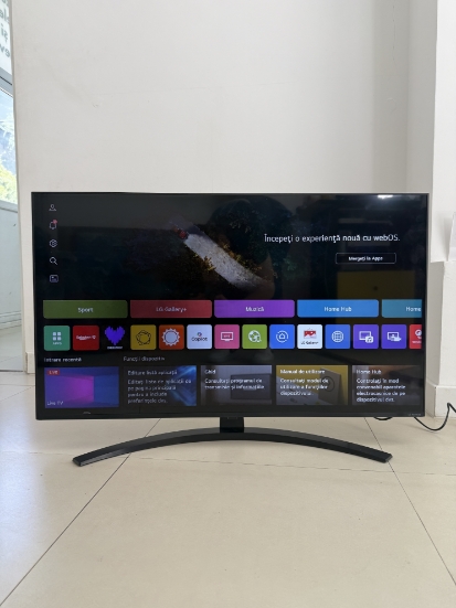Imagine NanoCell Smart LG 43NANO81A3A, Ultra HD 4K, HDR, 108 cm
