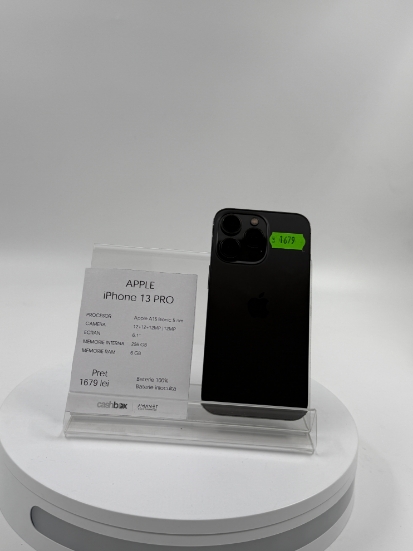 Imagine IPhone 13 PRO (256) baterie 100% inlocuita zgarieturi ecran