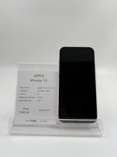 Imagine IPhone 13 128GB Baterie 87%