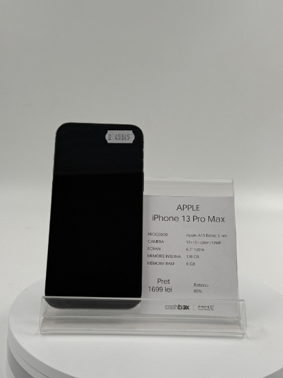 Imagine IPhone 13 PRO MAX (128GB) BAT 86%