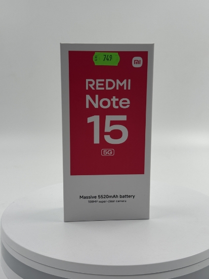 Imagine Xiaomi Redmi Note 15 5G  256GB 8GB RAM