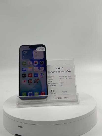 Imagine IPhone 15 PRO MAX (256) Baterie 87%
