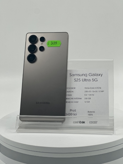 Imagine Samsung Galaxy S25 Ultra 5G (256GB) bat 100%