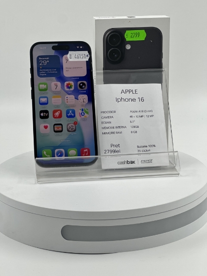 Imagine IPhone 16 128GB Bat100% 35CC