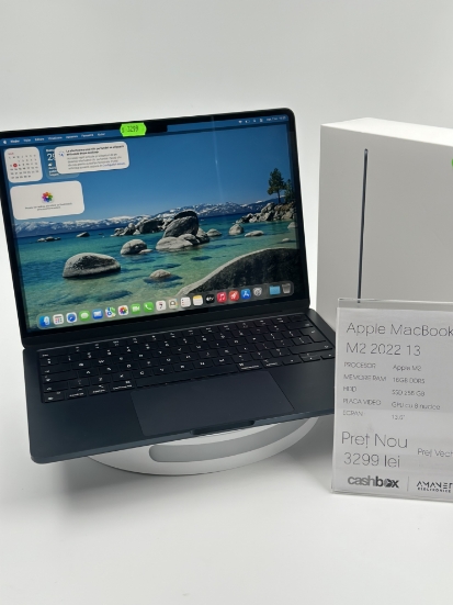 Imagine MacBook Air A2681 M2 16GB DDR5 256 GB 95% 125 cicluri