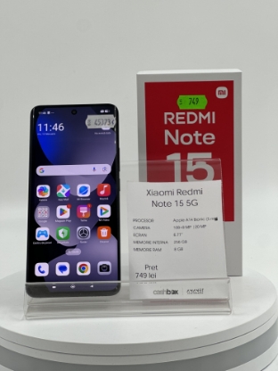 Imagine Xiaomi Redmi Note 15 5G  256GB 8GB RAM
