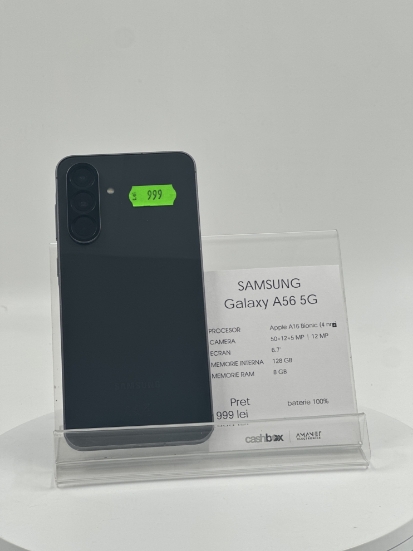 Imagine Samsung Galaxy A56 5G 128GB baterie 100%