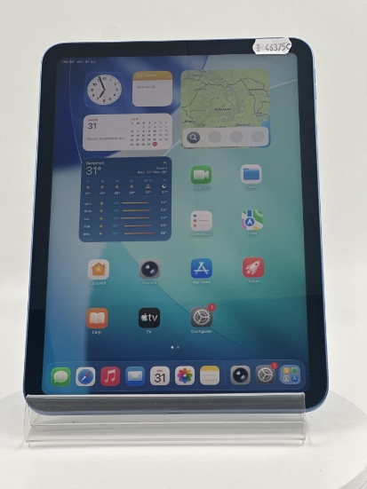 Imagine Ipad A16 2025 WIFI 128 GB baterie 99% 86 de incarcari