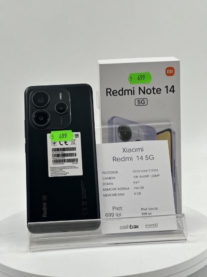 Imagine Xiaomi Redmi Note 14 5G 256GB