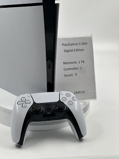 Imagine PlayStation 5 Slim Digital Edition uzura usoara pe carcasa Estetic 9.5/9.7 din 10