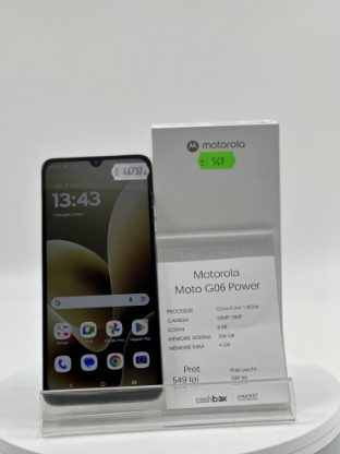 Imagine Motorola Moto G06 Power 256GB  