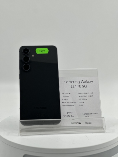Imagine Samsung Galaxy S24 FE 5G 128GB Baterie 100%