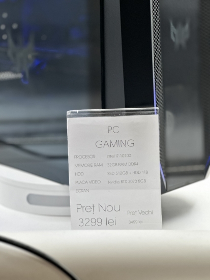 Imagine Dekstop PC I7-10700 | 32GB | SSD 512GB, HDD 1TB|  NVIDIA RTX 3070 8GB