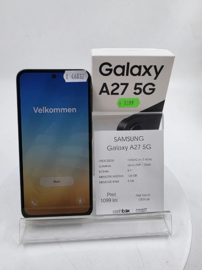 Imagine Samsung Galaxy A27 5G 128 GB 6GB RAM Produs Nou Desigilat