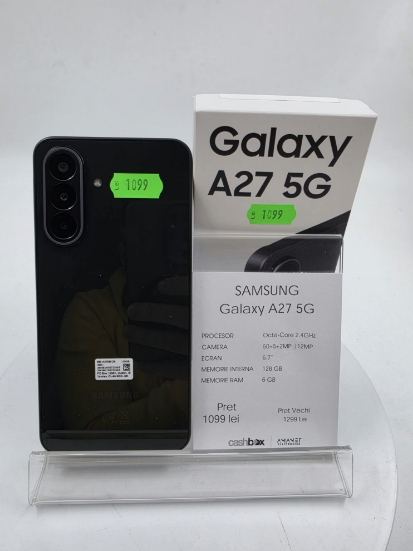 Imagine Samsung Galaxy A27 5G 128 GB 6GB RAM Produs Nou Desigilat
