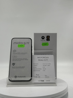 Imagine Motorola G77 5G 256GB 8GB RAM Produs nou desigilat